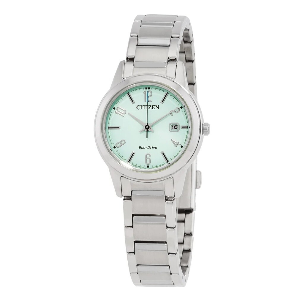 Citizen Lady Eco-Drive Green Dial Watch FE1241-71X - Green